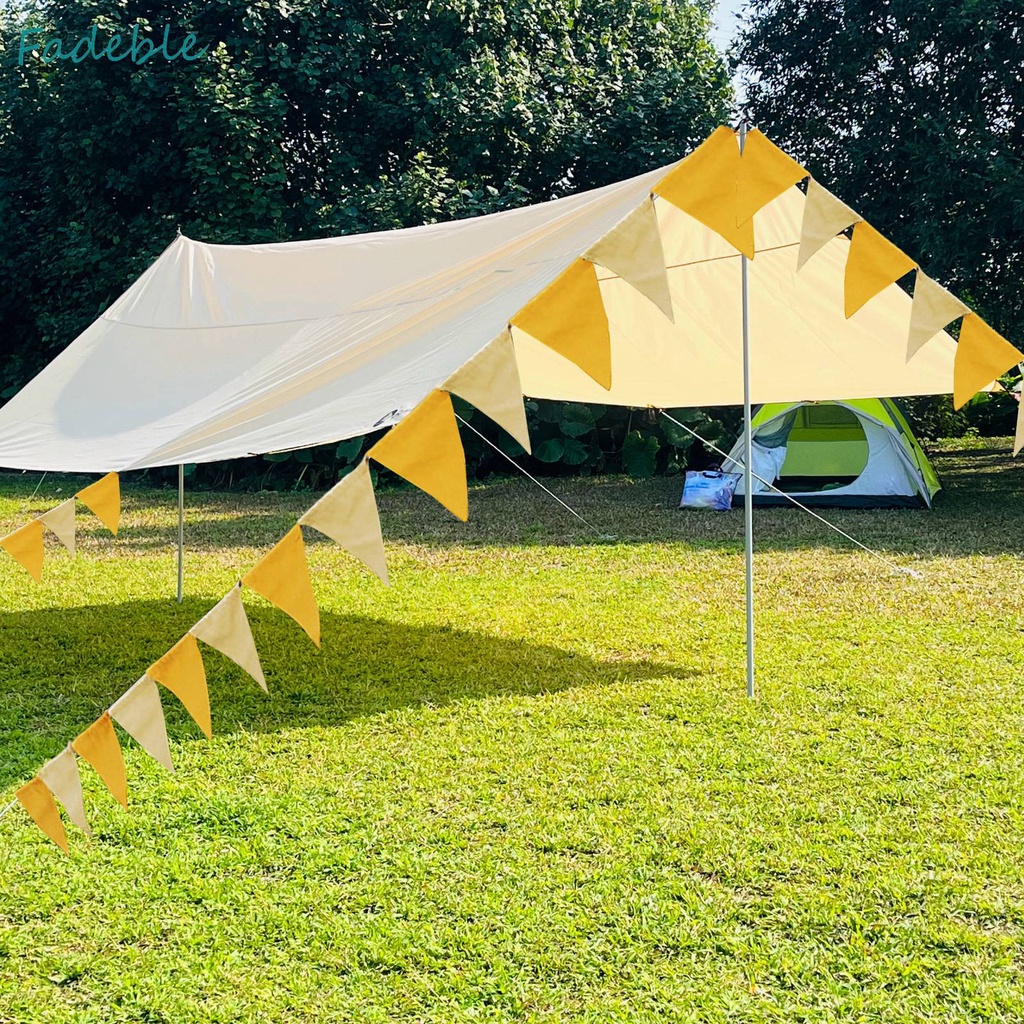 Cờ Tam Giác Treo Lều Cắm Trại Ngoài Trời Tiện Dụng