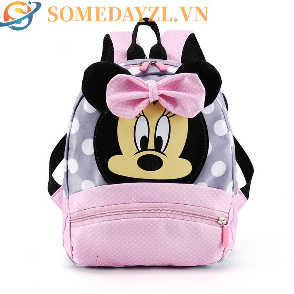 SOMEDAYZL Ba Lô Hình Chuột Minnie Dễ Thương Cho Bé