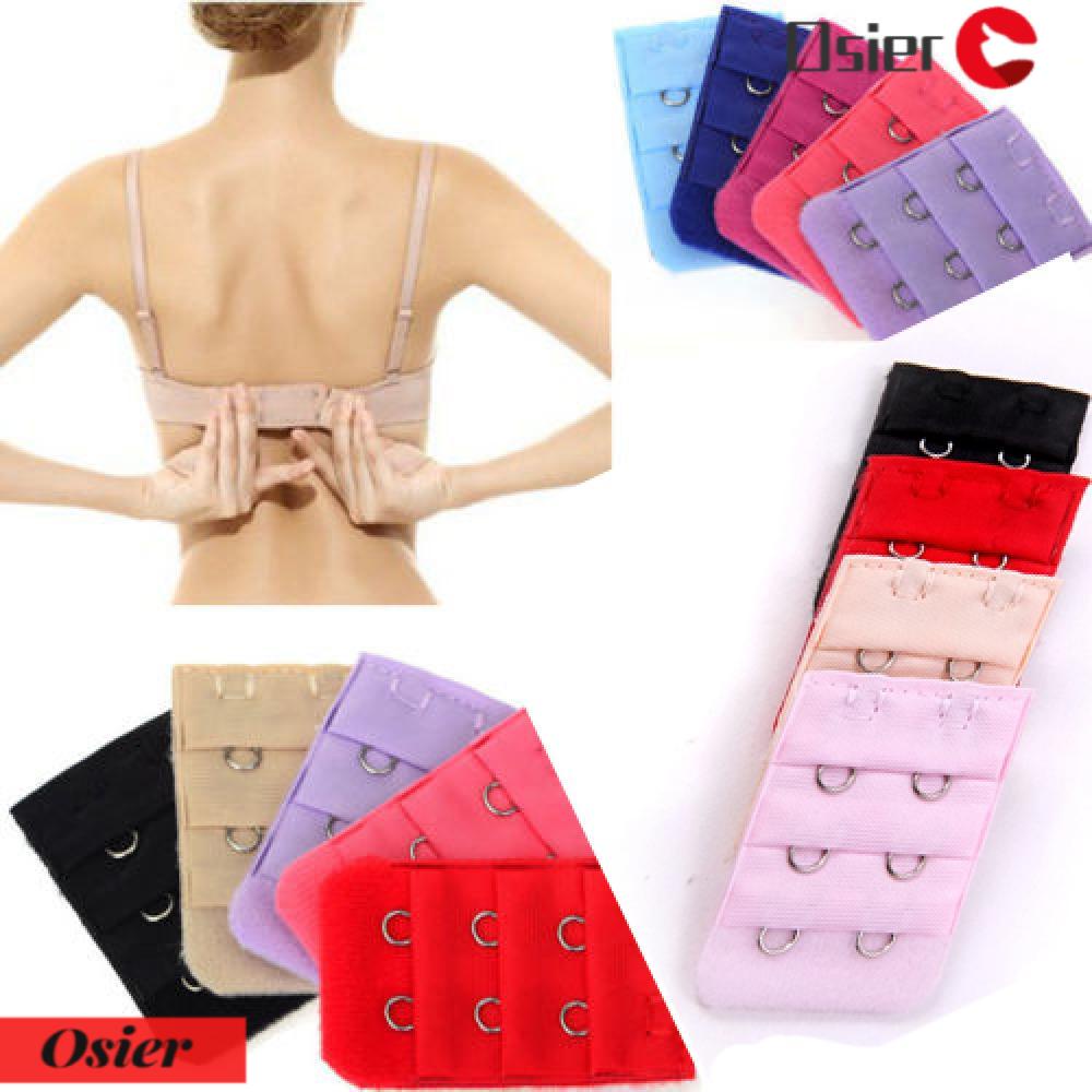 OSIER1 Bộ 5 Miếng Nối Dài Dây Áo Ngực 2 Móc Điều Chỉnh Được Tiện Dụng