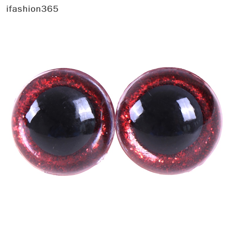 Mắt Nhựa Lấp Lánh 16 / 18 / 20 / 24mm Trang Trí Thú Nhồi Bông / Búp Bê DIY