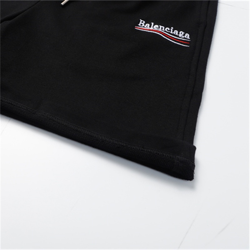 Quần Short Thể Thao Lưng Thun Ống Rộng Thêu Chữ BAL5378BA Thời Trang Unisex