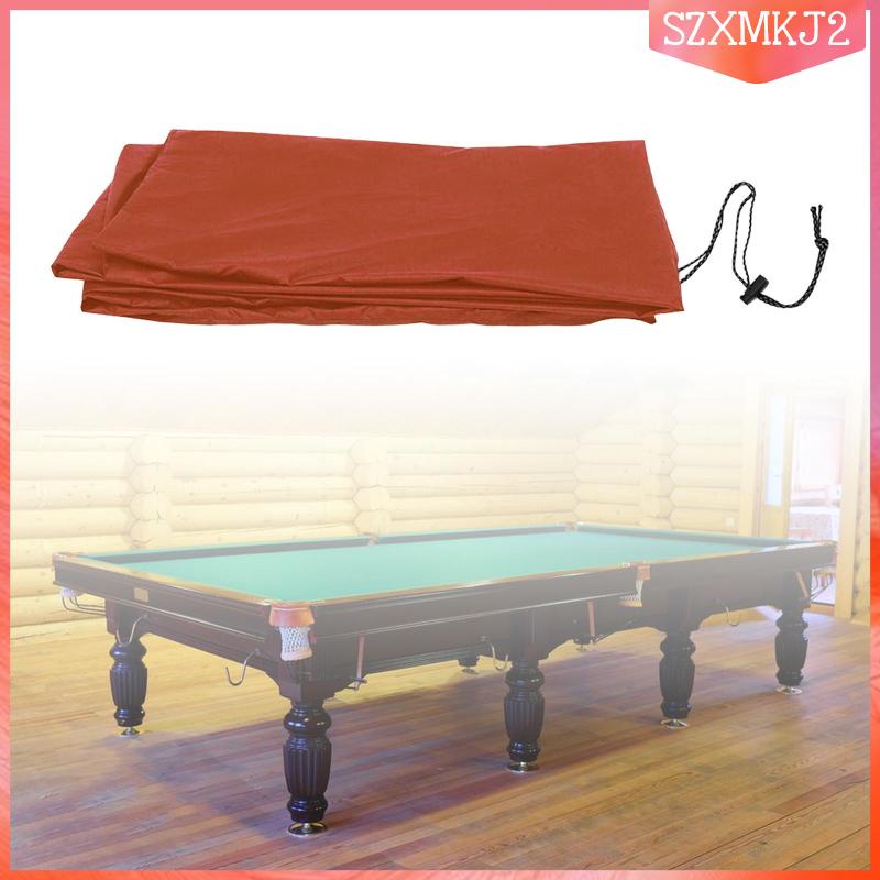 Vỏ Bọc Bảo Vệ Bàn Bida Bằng Vải Oxford Chống Bụi Chống Nước Có Dây Rút