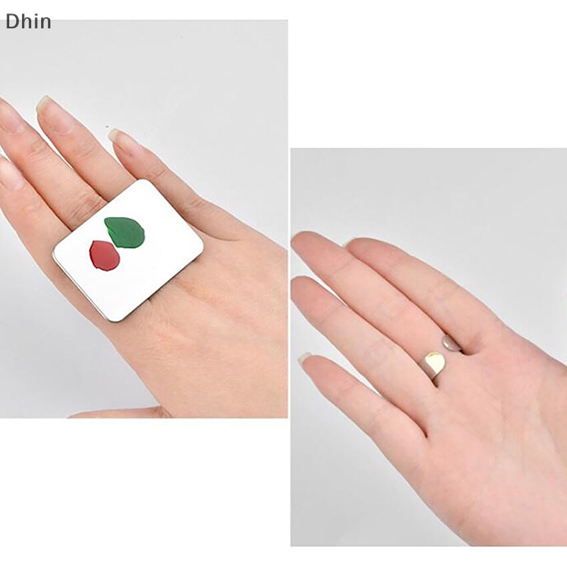 Bộ Bảng Trộn Màu Trang Điểm / Làm Móng Bằng Thép Không Gỉ