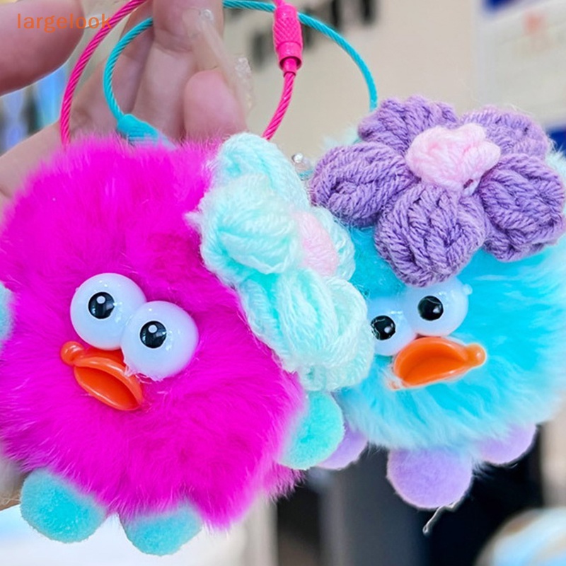 Móc Khóa Hình Yêu Tinh Nhồi Bông Mini Dễ Thương