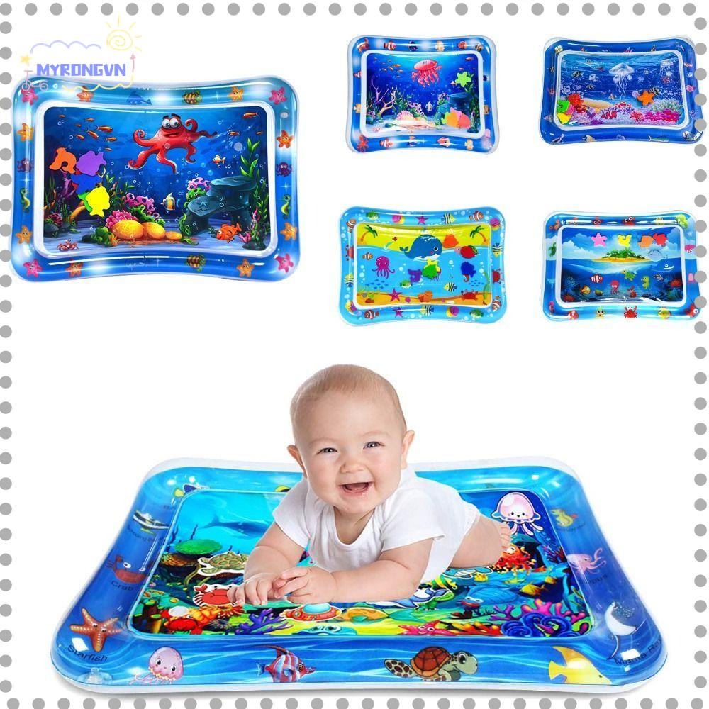 MYRONGVN Thảm Nước Bơm Hơi Dành Cho Trẻ Em Chơi Vào Mùa Hè