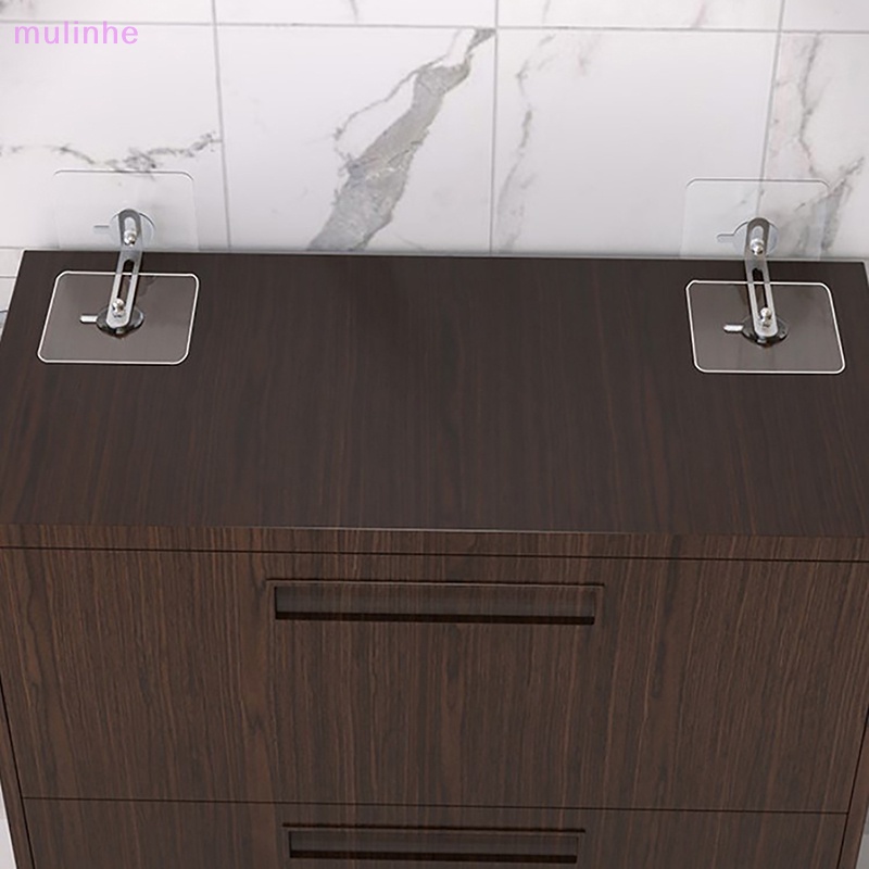 Mulinhe Thiết Bị Cố Định Tủ TV / Tủ Sách Chống Quá Khổ An Toàn Tự Dính vn