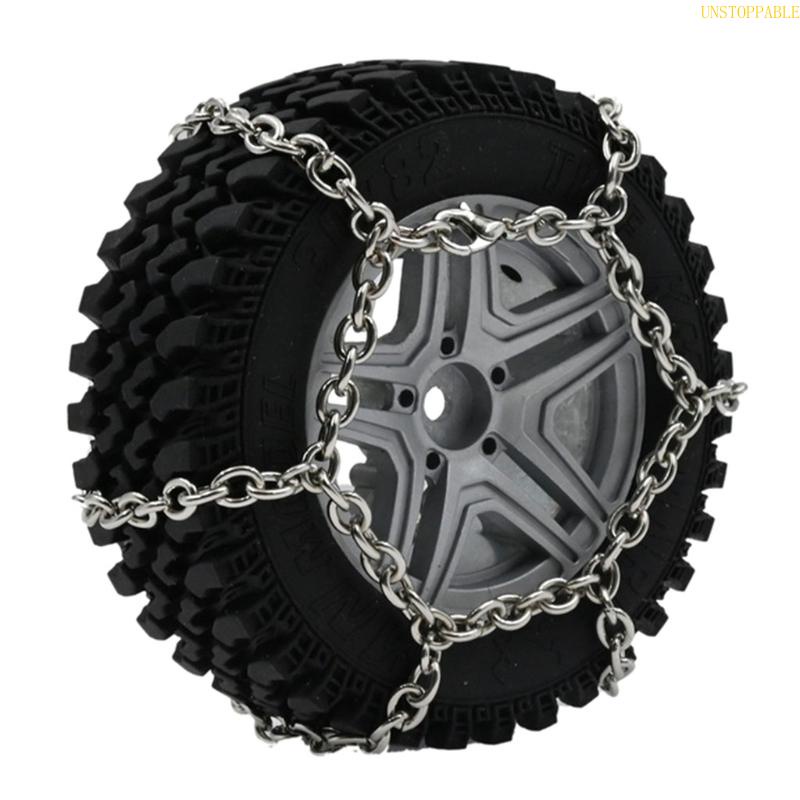 Set 4 Dây Xích Chống Trượt Chuyên Dụng Cho Xe Điều Khiển 1 12 MN86K MN86KS MN86 MN86S RC