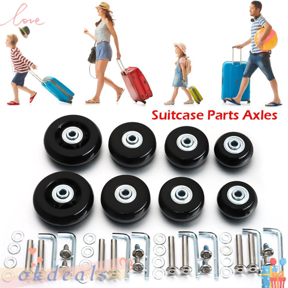 OKDEALS Trục Bánh Xe Thay Thế Đường Kính 57-59MM Và Bền Đường Kính 40Mm / 50mm / 60mm Cho Vali