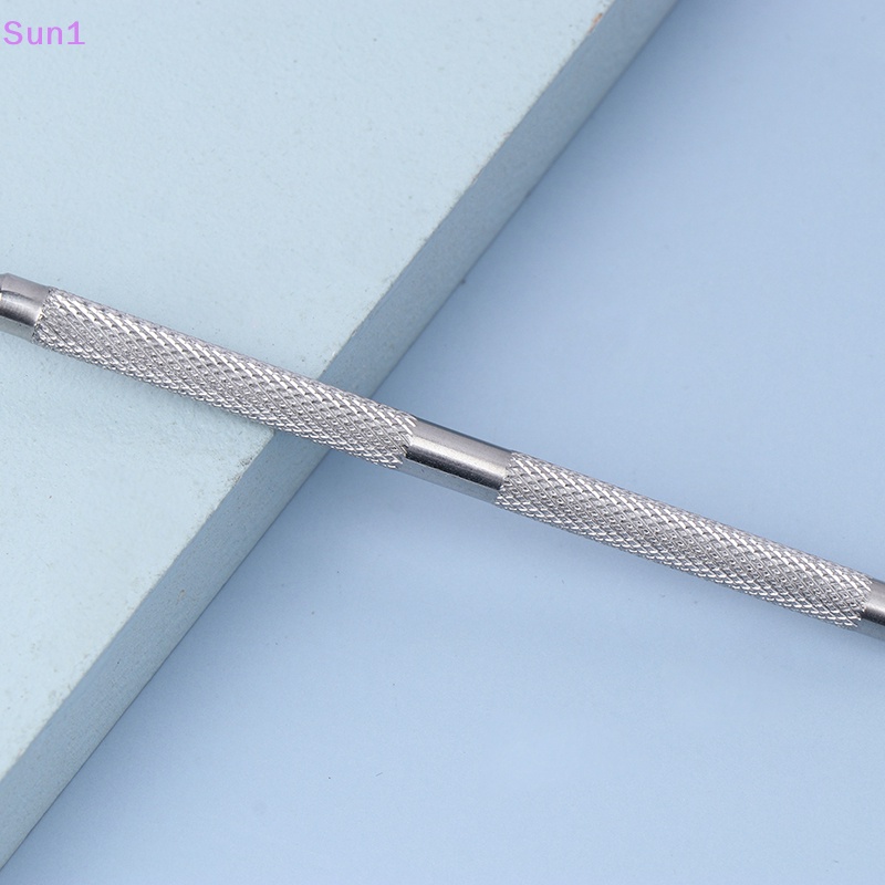 Set 1 Dụng Cụ Tẩy Tế Bào Chết Cho Móng Tay Bằng Thép Không Gỉ