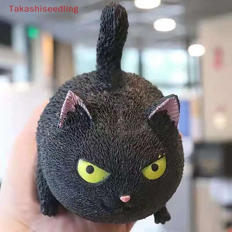 Đồ Chơi Nắn Bóp Đàn Hồi Giảm Stress Hình Mèo Hoạt Hình