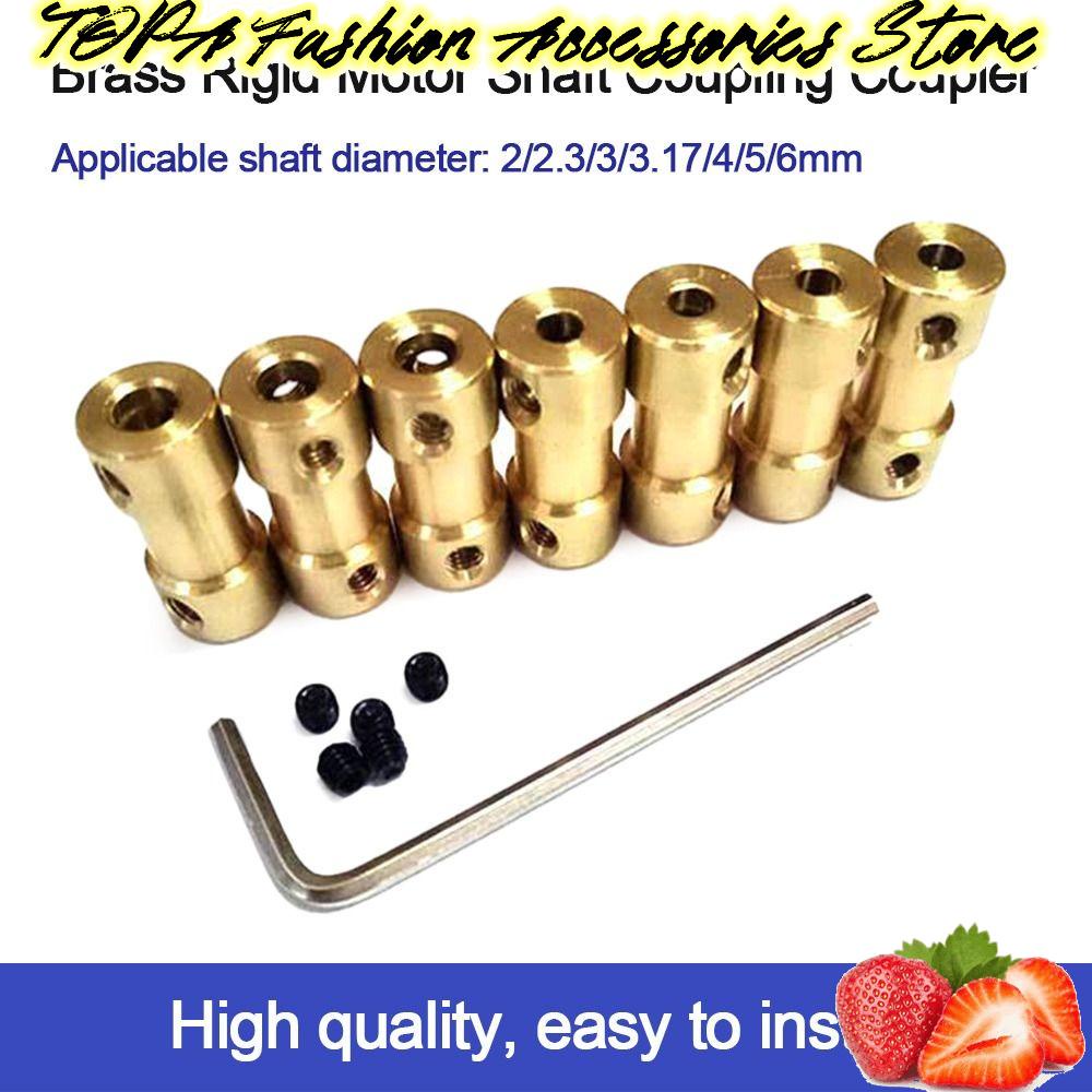 TOPABC1 Khớp Nối Truyền Động Cơ Trục Ổ Đĩa Mới 2mm 5 Đầu Nối