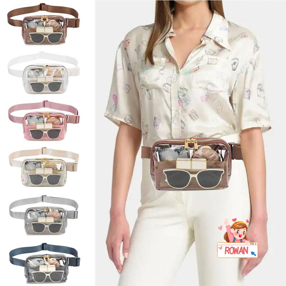 ROWANS Túi Đeo Hông Đựng Điện Thoại Bằng Nylon Trong Suốt Tiện Dụng Mang Theo Du Lịch