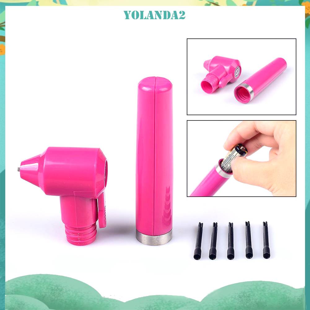 Máy Xay Mực Xăm Điện Tử Kèm 5 Que Màu Sắc