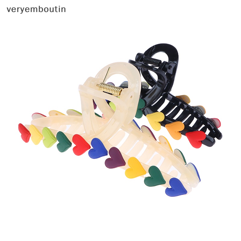 Kẹp Tóc Càng Cua / Cá Mập Cỡ Lớn Thanh Lịch Cho Nữ