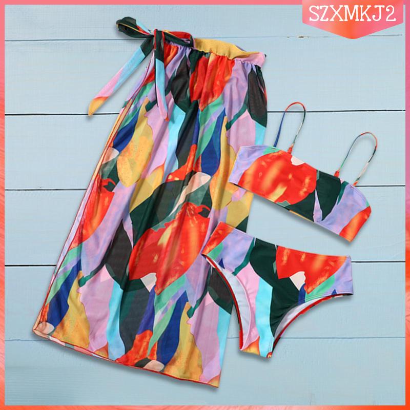 Bộ Đồ Bơi Bikini Tam Giác Có Áo Che Phủ Dành Cho Nữ