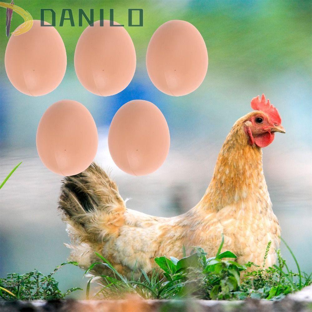 DANILO Bộ 5 Quả Trứng Phục Sinh Nhân Tạo Tự Vẽ Trang Trí Tiệc