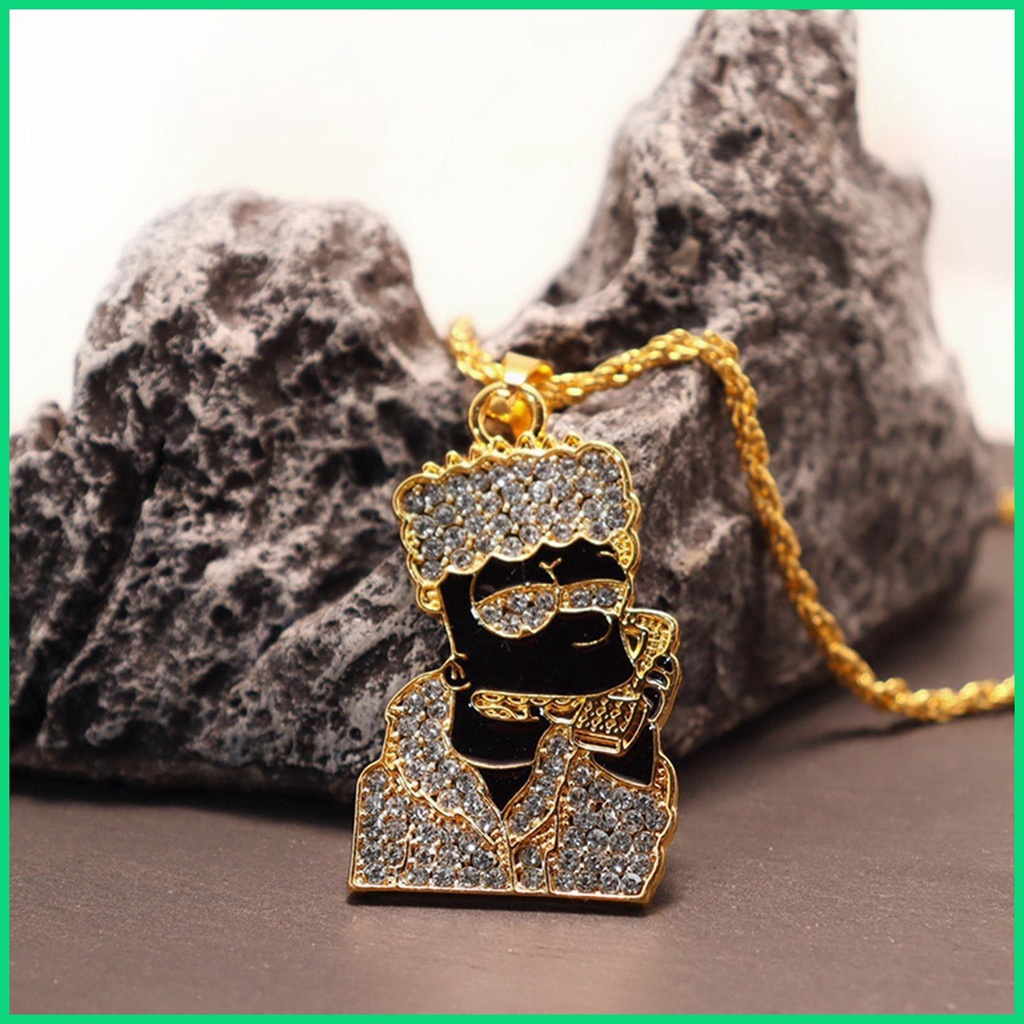 Vòng cổ Mặt Nhân Vật Hoạt Hình Simpson Cho Nam Nữ