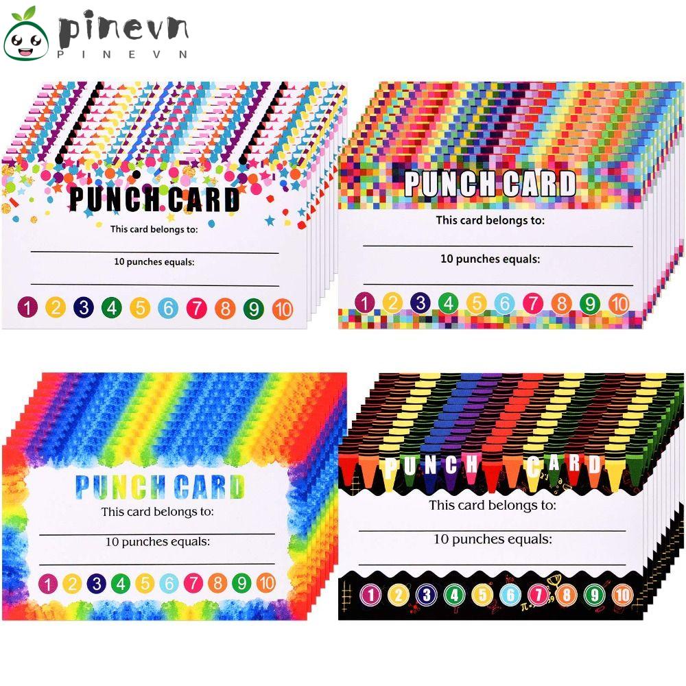 PINEVN Bộ Thẻ Bài Trò Chơi Motivation 4 Kiểu 3.5X2 Inch