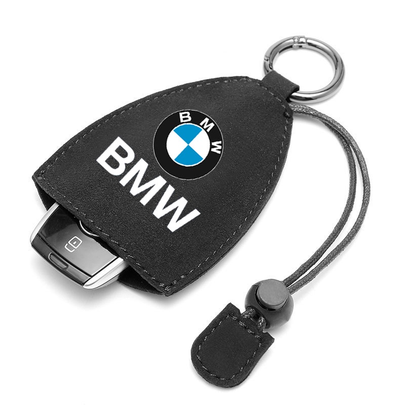 Túi Da Lộn Đựng Chìa Khóa Xe Hơi BMW 1 2 3 4 5 6 Series X1 X2 X3 X4 X5 E36 E39 E46 E90 E60 F10 F30 F20 G20 G30 E70 E84 F48 Bộ Phụ Kiện Chuyên Dụng Dành Cho G15 F210 / G15 / G15 / G10
