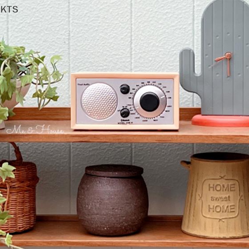 Radio Mini Tỉ Lệ 1 / 6 Trang Trí Nhà Búp Bê
