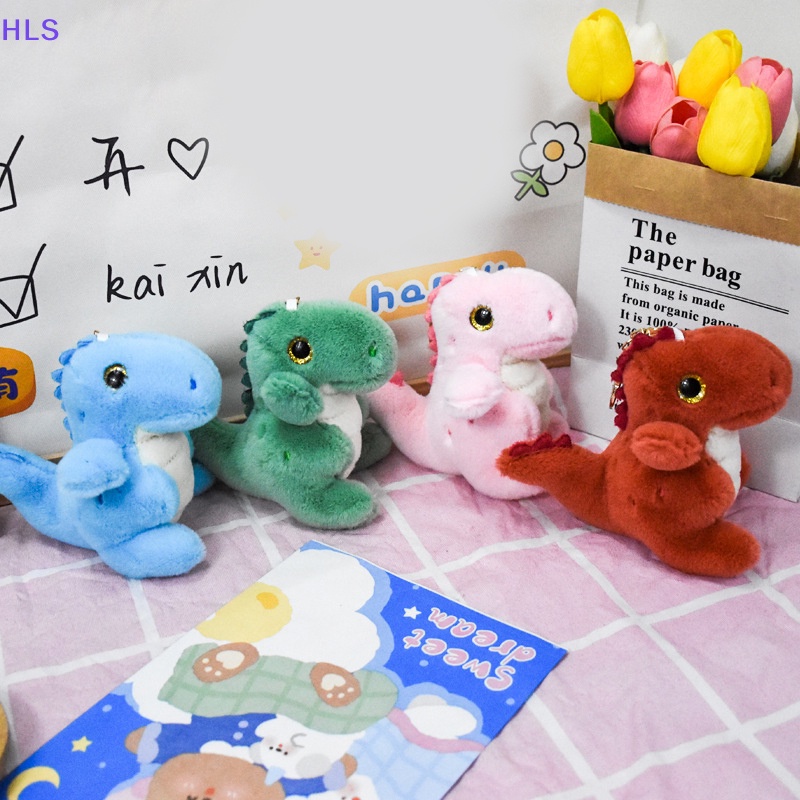 1 Móc Khóa Khủng Long Nhồi Bông Dễ Thương