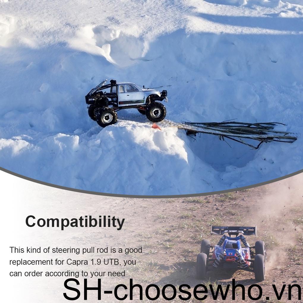 Bộ 2 Thanh Kéo Vô Lăng Cho Xe Hơi Điều Khiển Từ Xa 1 / 10 Capra 1 9