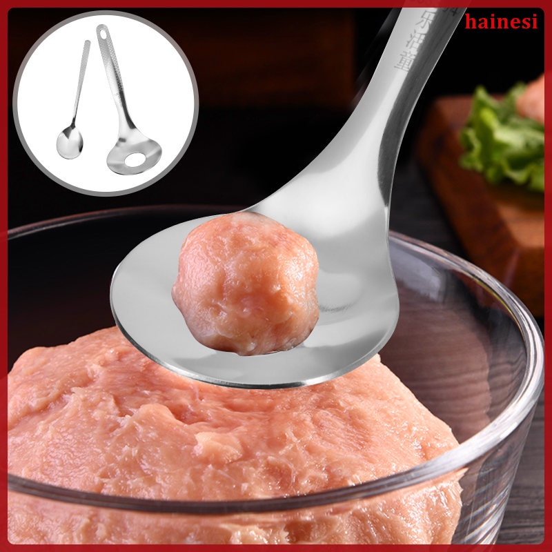 Set 2 Muỗng Múc Kem Bằng Thép Không Gỉ