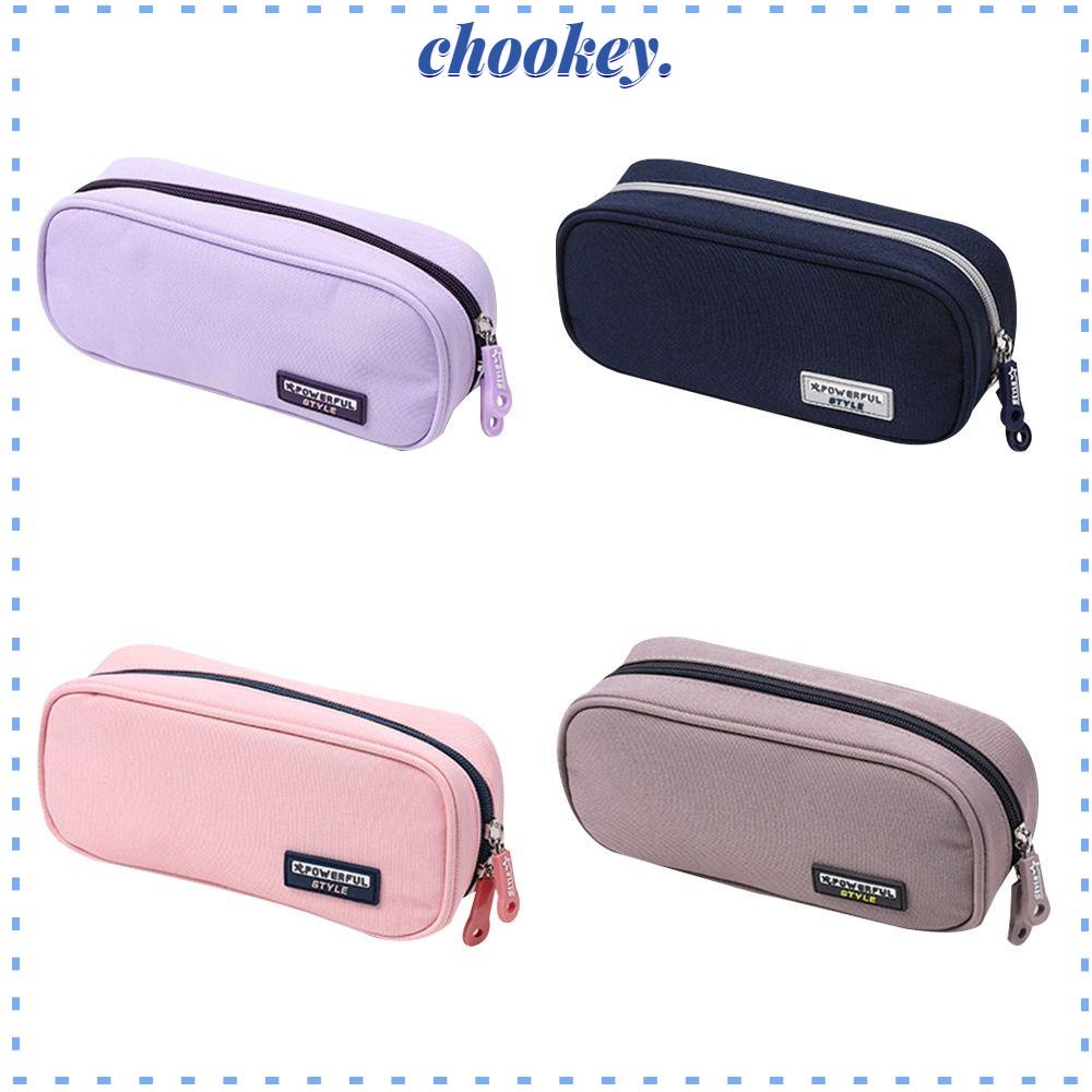 CHOOKEY Túi Đựng Bút Chì Sức Chứa Lớn Mới