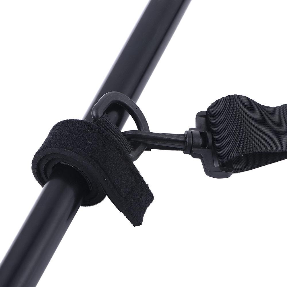 LLOYD Đai Đeo Cần Câu Cá 120cm Màu Đen Tiện Dụng Khi Đi Du Lịch