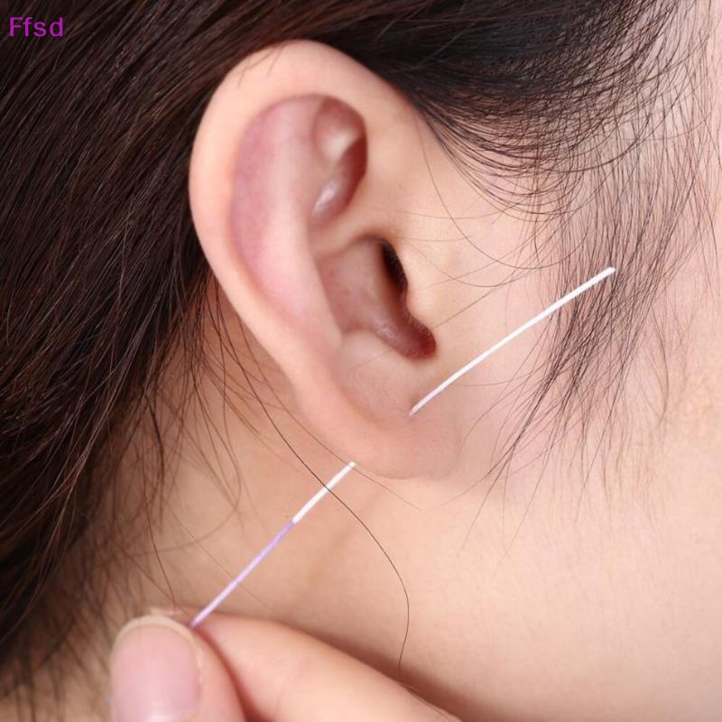 {Ffsd} Hộp 60 Tăm Thảo Dược Vệ Sinh Tai Dùng Một Lần Nhỏ Gọn Bán Chạy