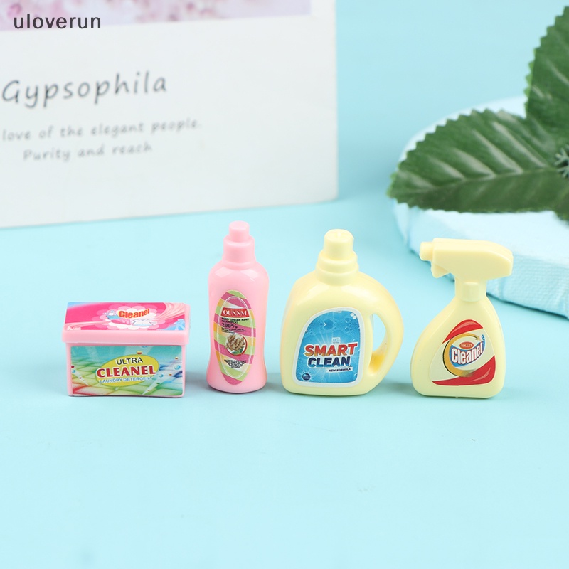 Set 4 Xô Đựng Nước Tẩy Rửa Đồ Chơi Cho Búp Bê