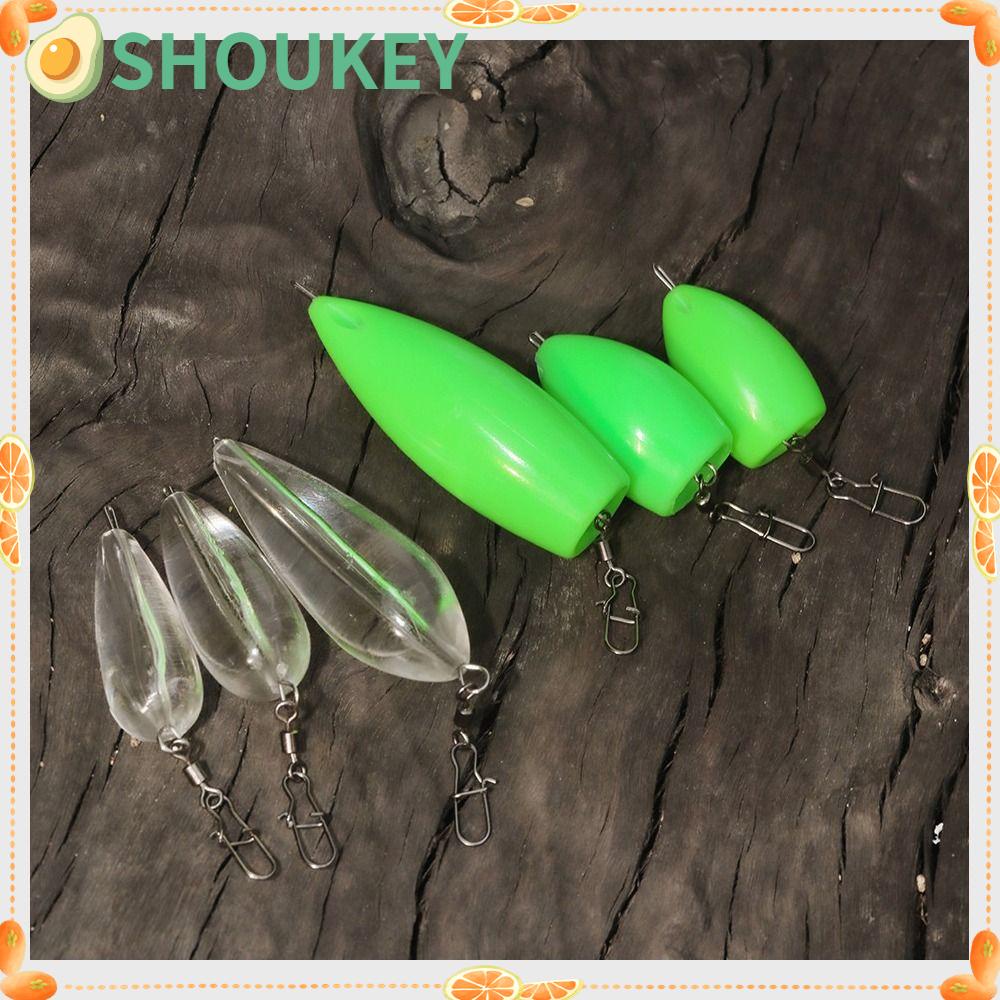 SHOUKEY Set 10 Mồi Câu Cá Giả Hình Con Ruồi Chất Lượng Cao Chậu Đựng Mồi Câu Cá Có Lỗ Dài Đục Lỗ Bay