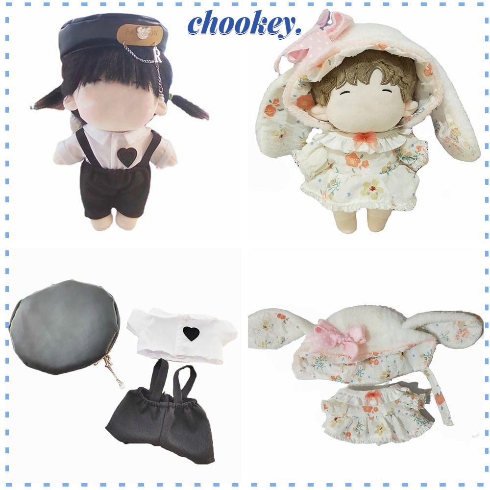 CHOOKEY Bộ Đồ Thời Trang Thay Thế Dành Cho Búp Bê 20cm