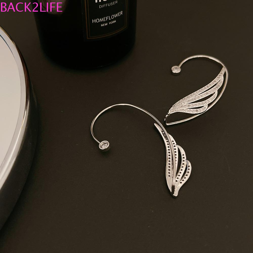 BACK2LIFE Khuyên Kẹp Vành Tai Thời Trang Sang Trọng Cho Nữ