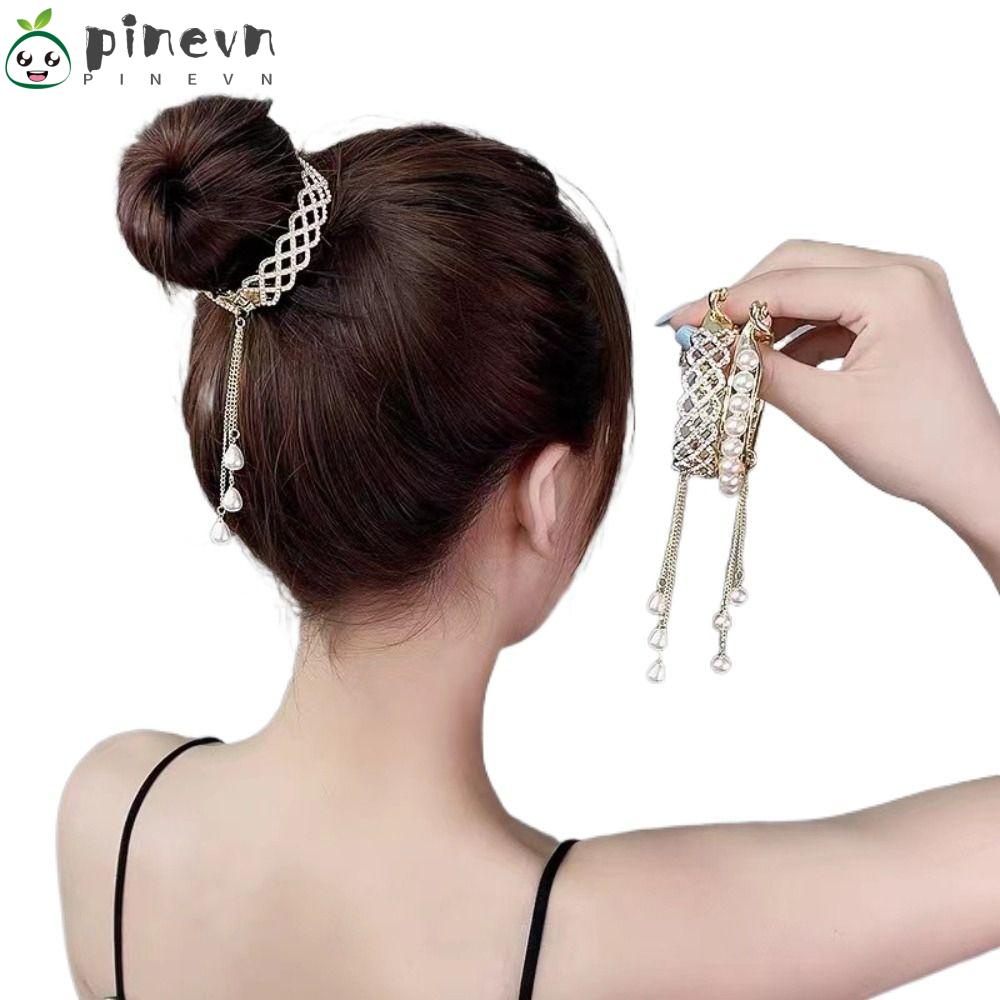 PINEVN Kẹp Tóc Đính Đá Thời Trang Dành Cho Nữ ​