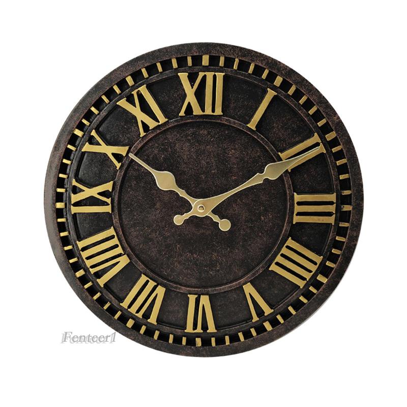 Đồng Hồ Tròn Chống Nước Một Mặt 12 inch Cổ Điển Đa Ứng Dụng Cho Nhà Ở / Nông Trại