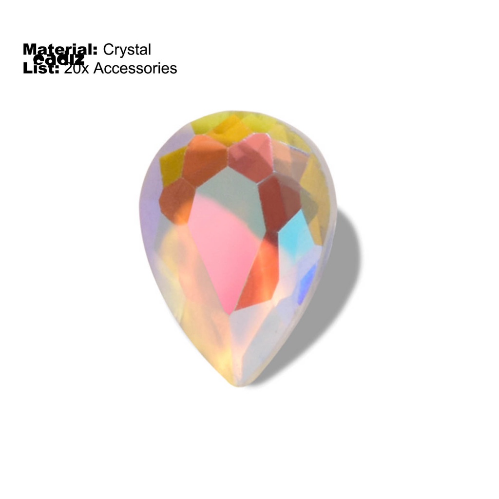 Bộ 20 Hạt Đá 3D Nhiều Màu Sắc Đính Trang Trí Móng Tay Nghệ Thuật