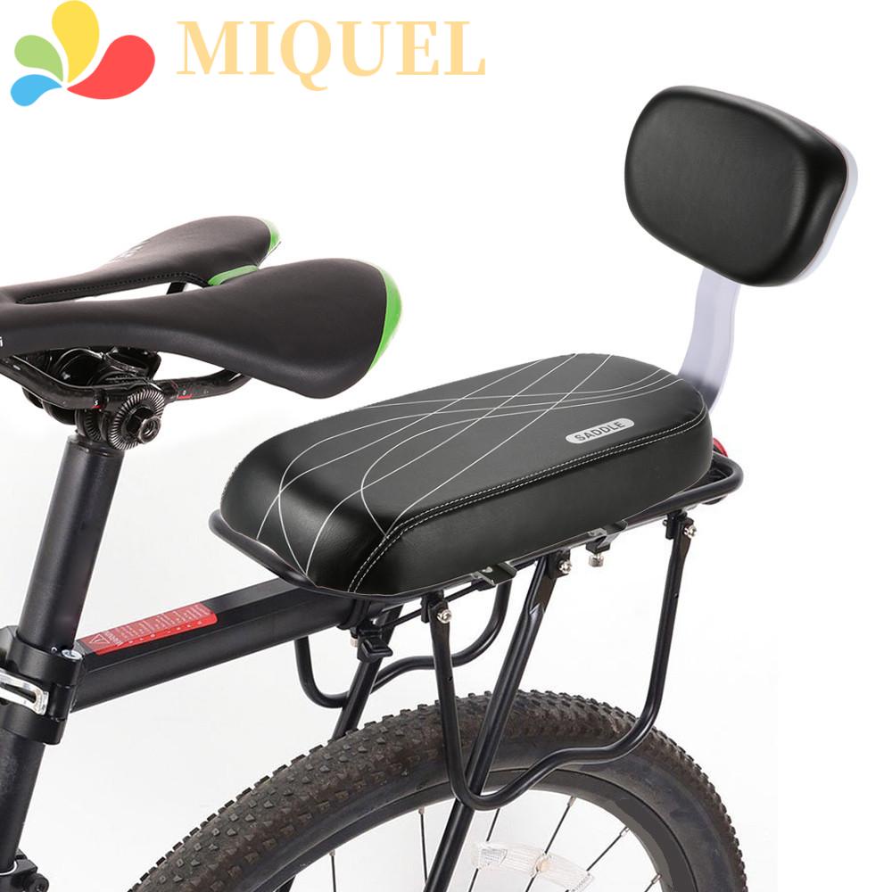 MIQUEL Yên Sau Xe Đạp Chất Liệu Da PU Chống Sốc Cho Bé