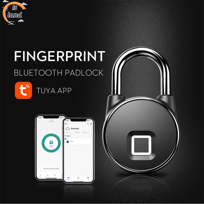 Ổ Khóa Dấu Vân Tay P22 + Bằng Kim Loại Không Chìa Sạc USB Tiện Dụng Cho Phòng Gym / Tủ Khóa Trường Học