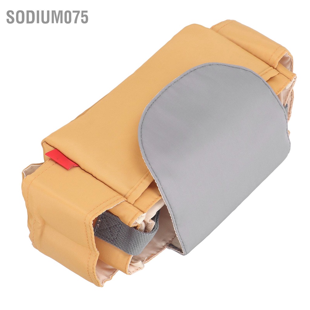 Sodium075 Túi Xe Đẩy Cho Bé Nylon Chống Thấm Nước Nhiều Ngăn Đơn Giản Antiwear Đựng Tã Caddy Cũi Treo Tường Bàn