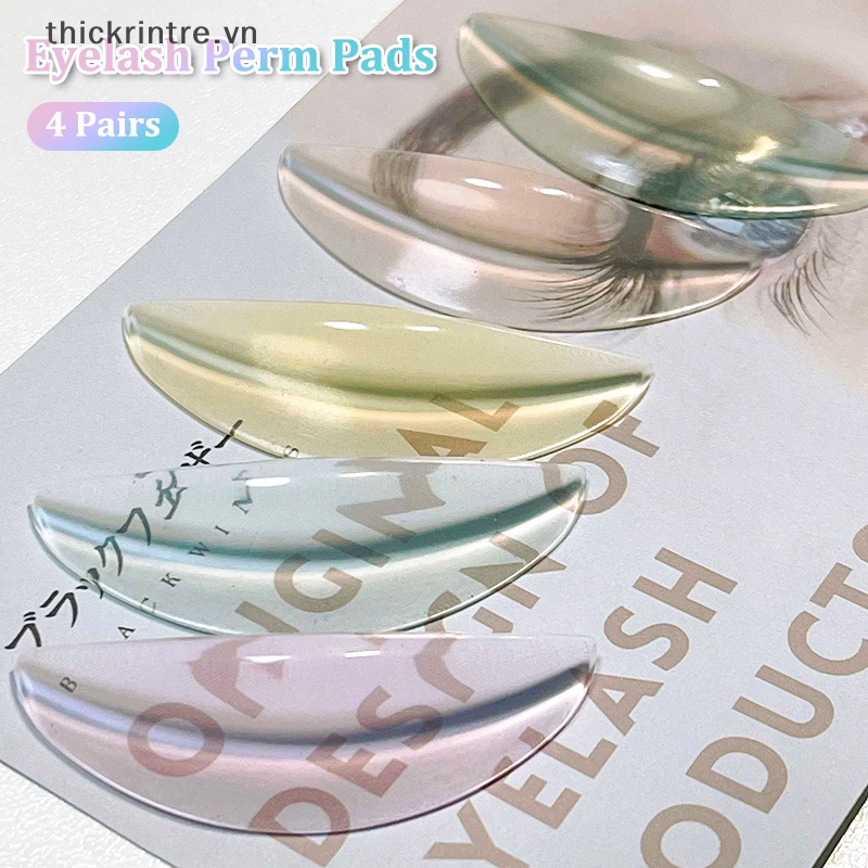 Set 4 Cặp Đệm Silicon Hỗ Trợ Nối Mi Giả