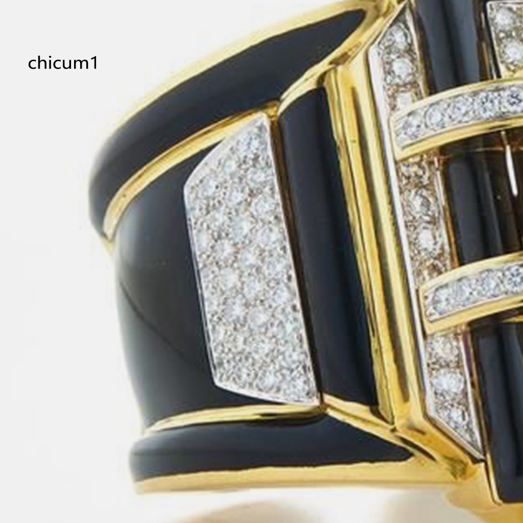 Nhẫn Đính Pha Lê Giả Nhiều Kích Cỡ Thanh Lịch Cho Nữ Mặc Hàng Ngày