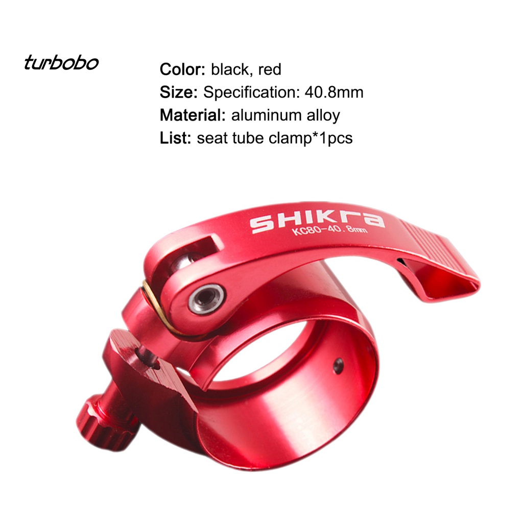 Turbobobo Kẹp Cố Định Yên Xe Đạp Bằng Hợp Kim Siêu Nhẹ Chống Oxy Hóa Chất Lượng Cao