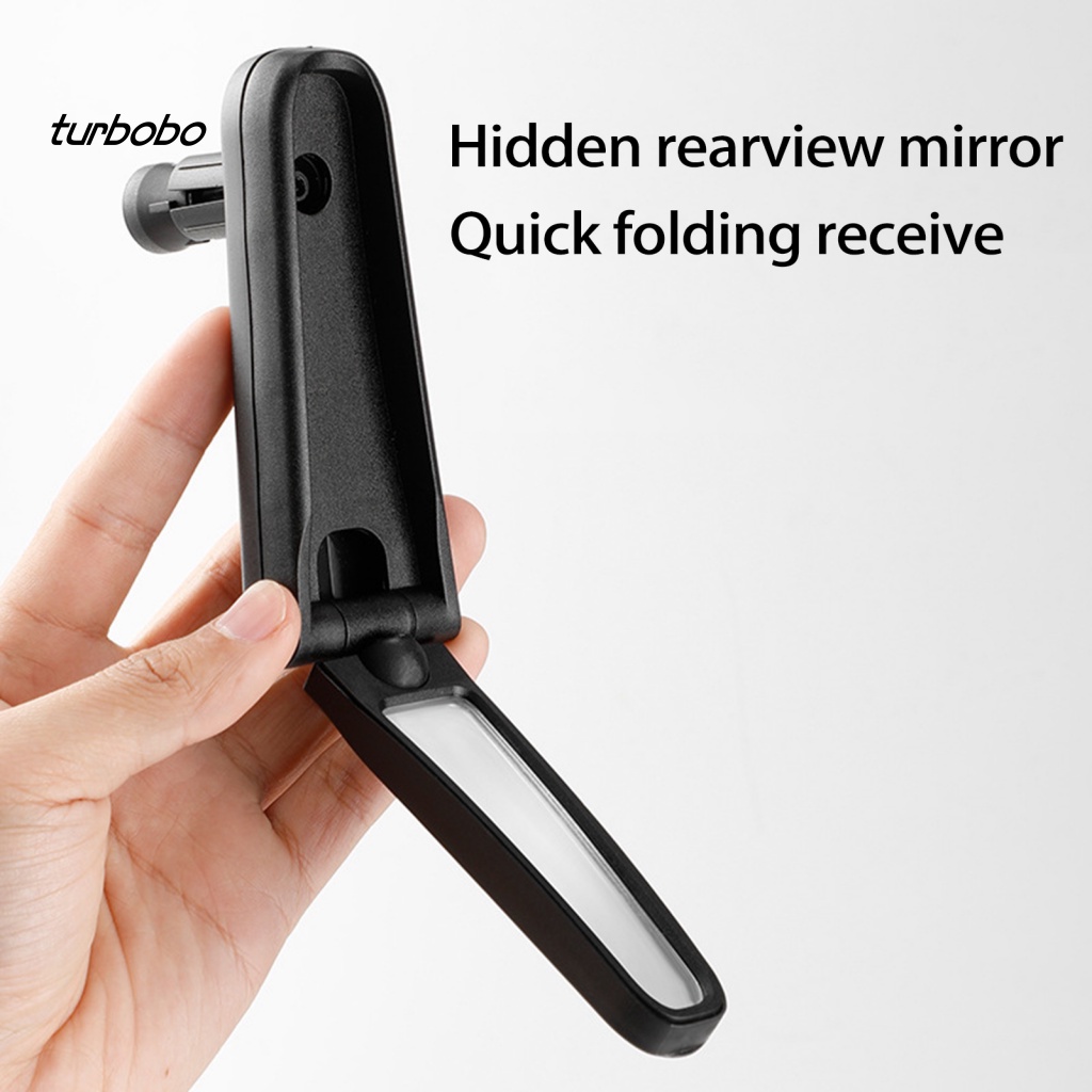 Gương Chiếu Hậu Bằng Acrylic Chống Thấm Nước Tùy Chỉnh Góc Độ Tiện Dụng Cho Xe Đạp MTB