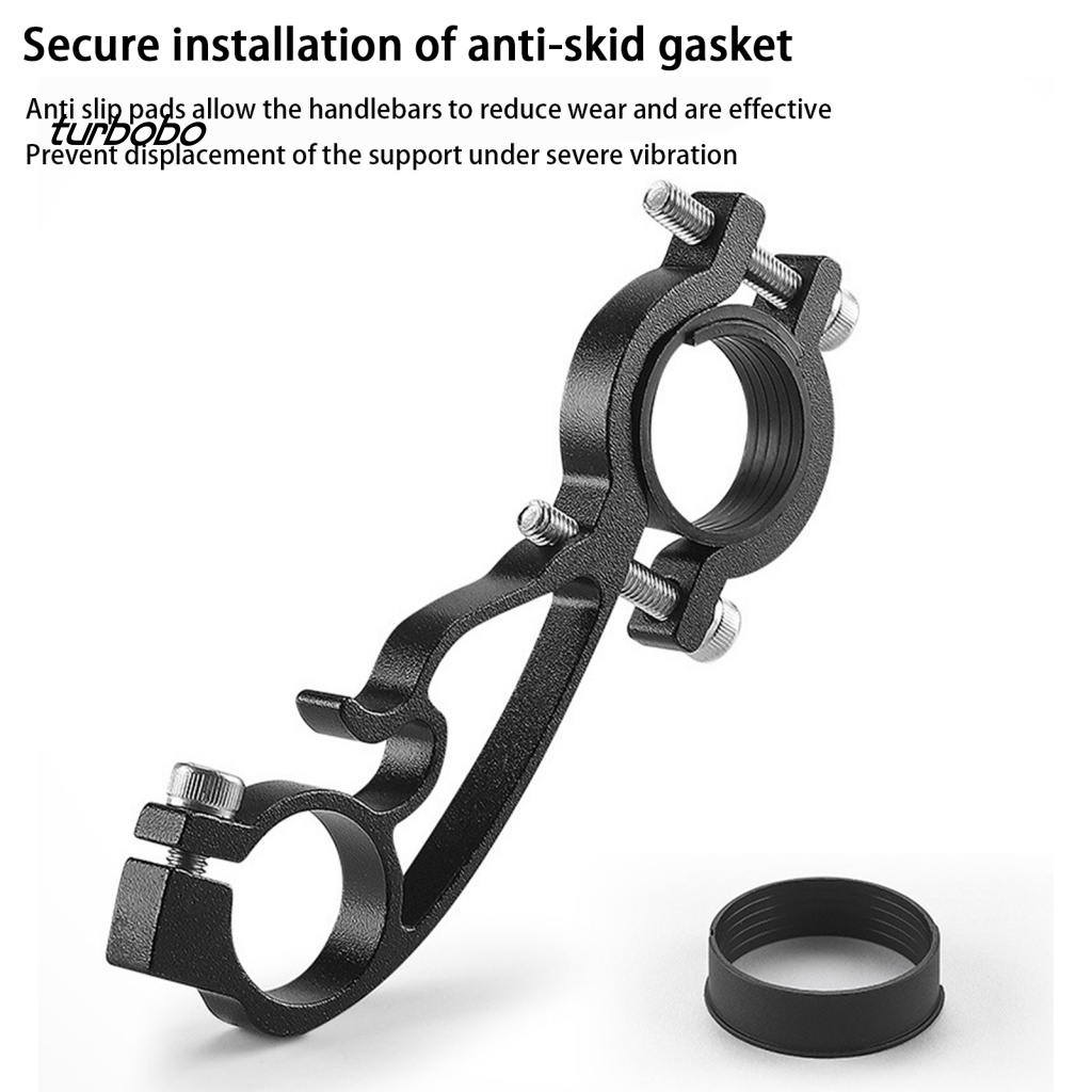 1 Bộ Giá Đỡ Gắn Tay Lái Xe Đạp Bằng Hợp Kim Nhôm Chống Nước Chống Trượt