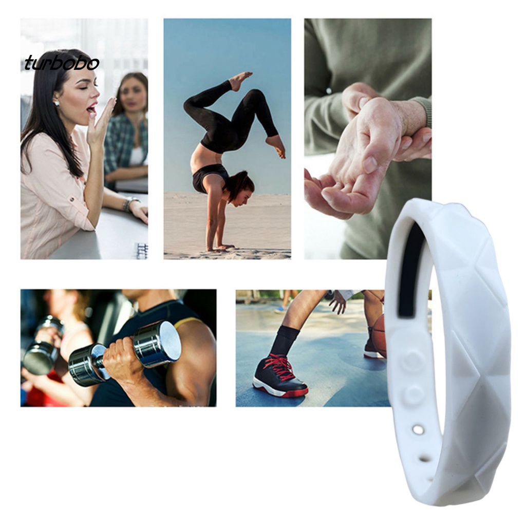 Vòng Đeo Tay Điều Chỉnh Được 6 Lỗ Giảm Đau Chống Tĩnh Điện Bằng Silica Gel