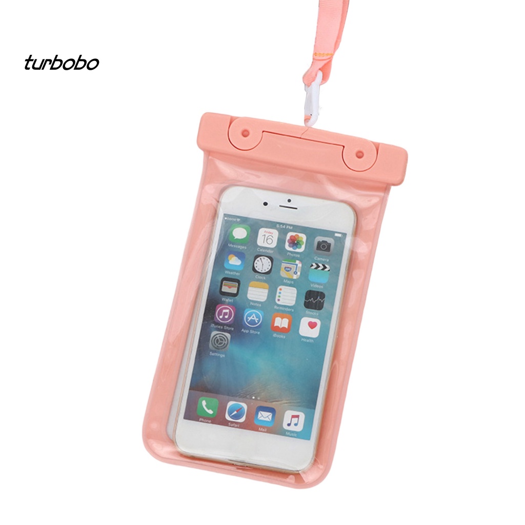 Túi Đựng Điện Thoại Trong Suốt Chống Nước Chống Rò Rỉ Có Dây Đeo