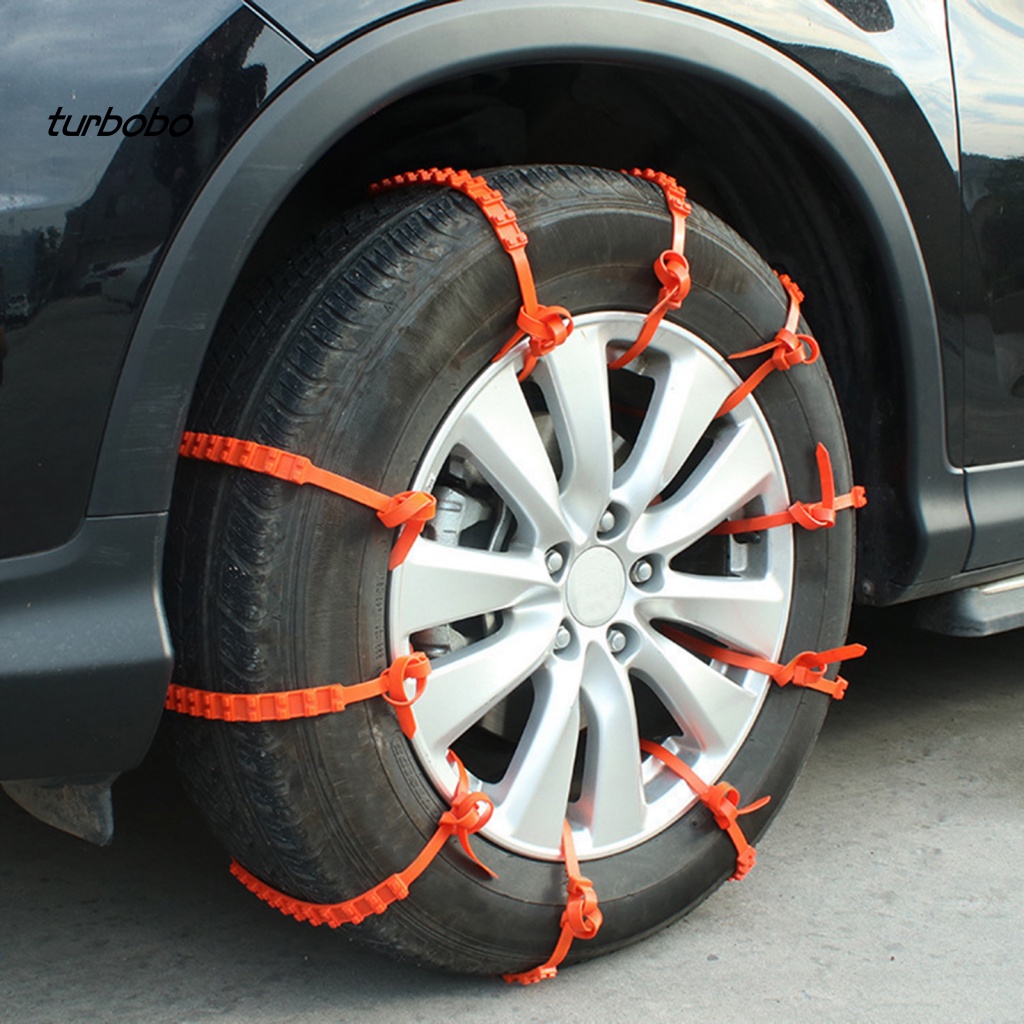 Set 10 Dây Xích Nylon Chuyên Dụng Cho Xe SUV