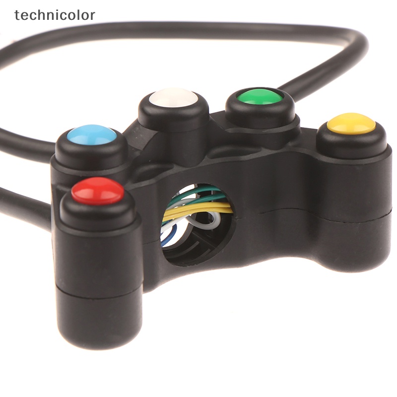 Công Tắc Gắn Tay Lái Xe Máy / Xe Đạp 5 Nút 22mm Thông Dụng