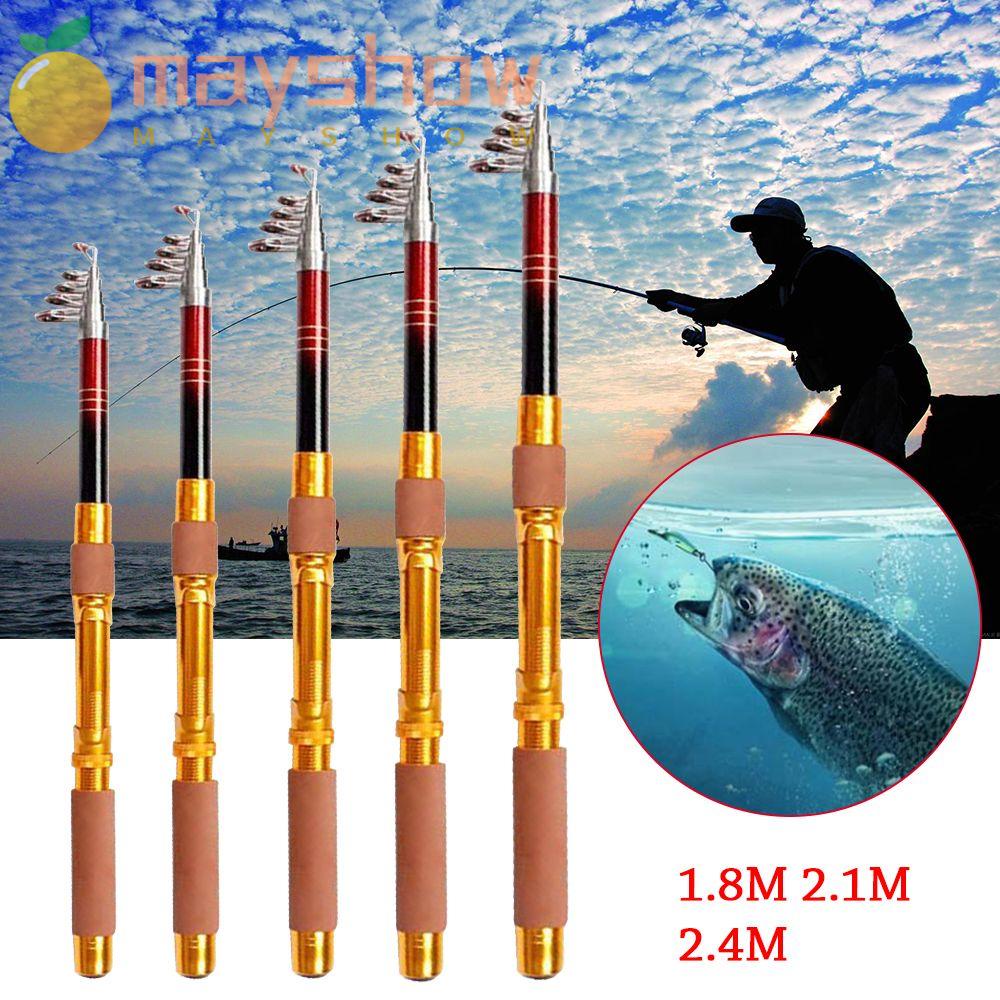 MAYSHOW Cần Câu Cá Mini Siêu Nhẹ Có Thể Điều Chỉnh Tiện Dụng
